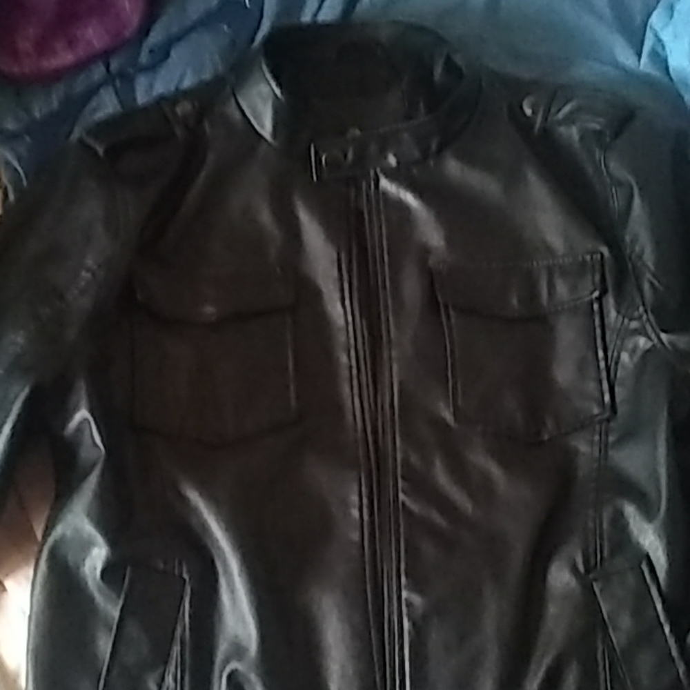 Leather jacket